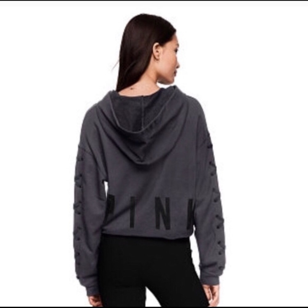 PINK Victoria’s Secret cropped hoodie